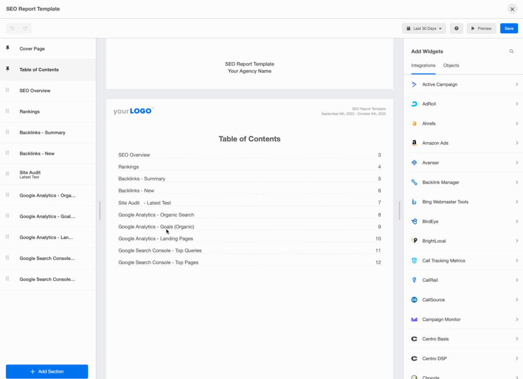 SEO KPIs and Backlink Summary Template – SEO Portfolio by SmartSaveZone